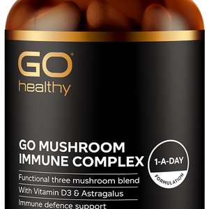 GO Healthy Mushroom Immune Complex Vege Caps 60s