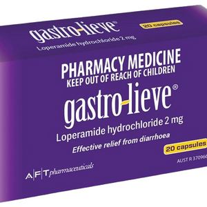 GastroLieve Loperamide Hcl 2mg 20s