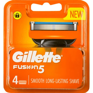 Gillette Fusion Manual Cart 4pk