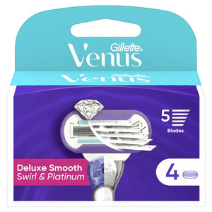 Gillette Venus Deluxe Smooth Swirl Cart 4s