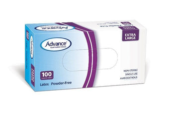 Gloves Advanced Latex Extra Large 100