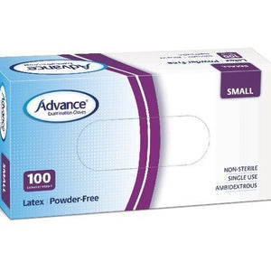 Gloves Advanced Latex Small 100