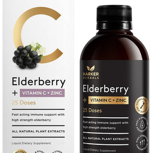HARKER Vitamin C+ Elderberry 200ml