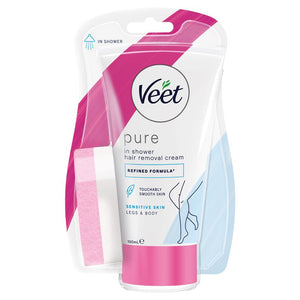 In-Shower Hair Veet Removal Cream Sensitive 150g