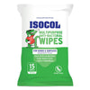 Isocol Multi Purpose Antibacterial Wipes 15pk