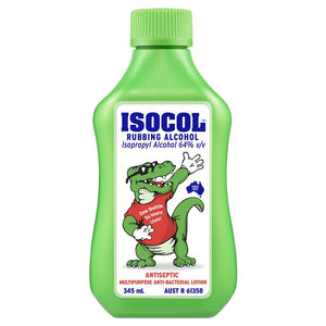 Isocol Rubbing Alcohol Antiesptic Spray 345ml