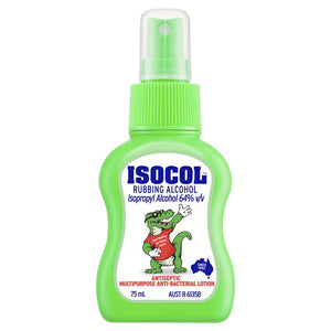 Isocol Rubbing Alcohol Antiesptic Spray 75ml