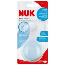 NUK Silicone Nipple Shields 2pk Medium