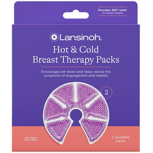 LANSINOH Hot & Cold Breast Therapy 2pk