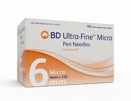 MICRO-FINE Pen Needles  6mm 32G 100 Needles
