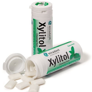 MIRADENT Xylitol Spearmint Gum 30