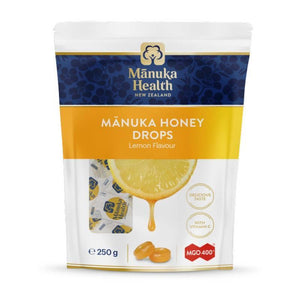 Manuka Honey Manuka Honey Drops Lemon Pouch 58s