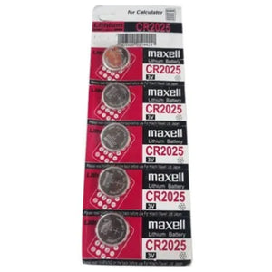 Maxell Battery Lithium CR2025 5pk