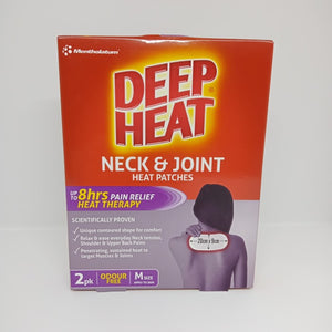 Mentholatum Deep Heat Neck & Joint Patch 2pk