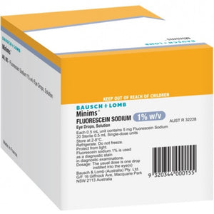 Minims Fluorescein Sodium Drops 1% 2