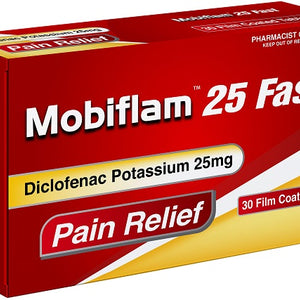 Mobiflam Diclofen Pot 25mg Tablets 30s
