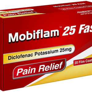 Mobiflam Diclofen Pot 25mg Tabs 20s