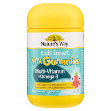 NATURES WAY KidS VitaGummies Omega3 50s