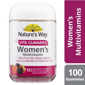 Natures Way Women's Vege Gummies Multi 100s
