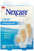 Nexcare Clear Waterproof Assorted 30pk