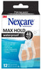 Nexcare Max Hold Waterproof Bandages Assorted 12pk