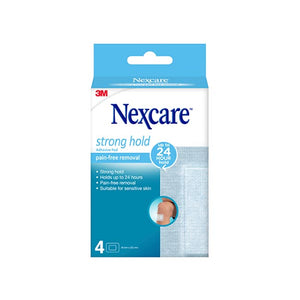 Nexcare Strong Hold Adhesive Pad 4s