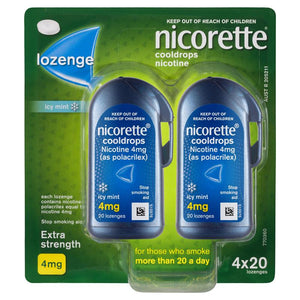 Nicorette Cooldrops 4mg 80