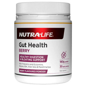 Nutralife Gut Health Powder Berry 180g