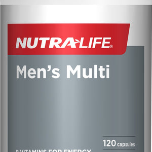 Nutralife Mens Multi 120 Capsules