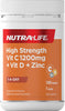 Nutralife Vitamin C 1200mg+ Vitamin D+ Zinc Tablets 120s