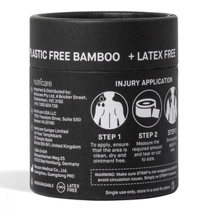 NutriCare Strap Bamboo Black 5cmx5m