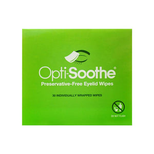 Opti-Soothe PF Eyelid Wipes 30s