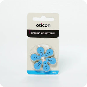 Oticon Battery Hearing OT675 BP6