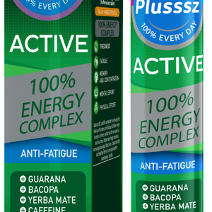 PLUSSSZ Active Energy Effervescent Tabs 20pk