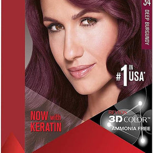 Revlon Colour Silk Deep Burgundy 34
