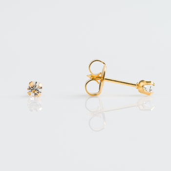 S75 75110104 April 3mm Claw Set Gold