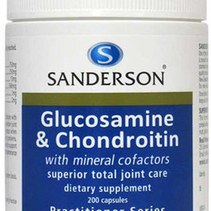 SANDERSON Glucosamine & Chondroitin + FishOil 200s