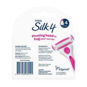SCHICK Hydro Silk Blades 4pk