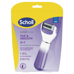 SCHOLL ExpertCare 2in1 Electric Foot File