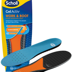 SCHOLL Gel Activ Insole Work & Boot L