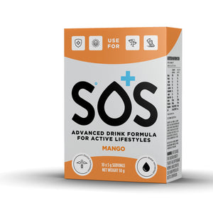 SOS Oral Rehydration Mango 10pk