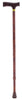 STRIDER Fashion T Handle Walking Stick Walnut