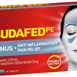 SUDAFED PE Sinus Anti-Inflammatory 24s