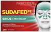 SUDAFED PE Sinus + Pain Relief 48