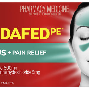 SUDAFED PE Sinus + Pain Relief 48