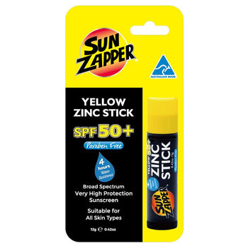 SUN ZAPPER Yellow Zinc 50+ 12g