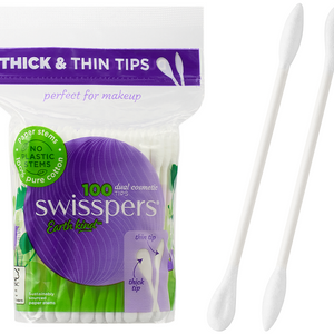 SWISSPERS Plastic Stem Cosmetic Tips 100s
