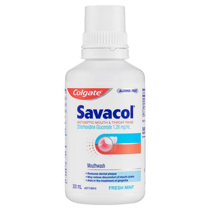 SAVACOL Original Mint MouthWash Alcohol Free 300ml