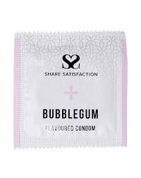 ShareSat Condoms Flavour Bubble Gum 3pk