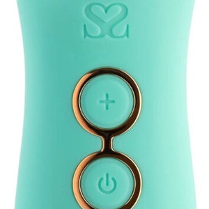 ShareSat Suction Vibrator Coco Teal